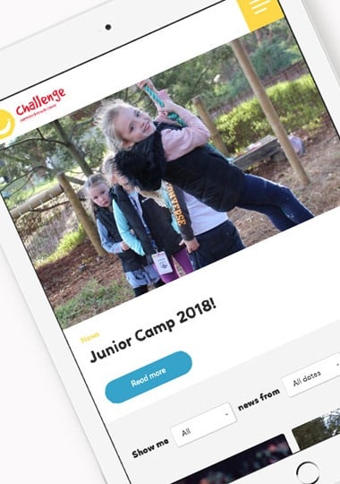 Challenge.org website development