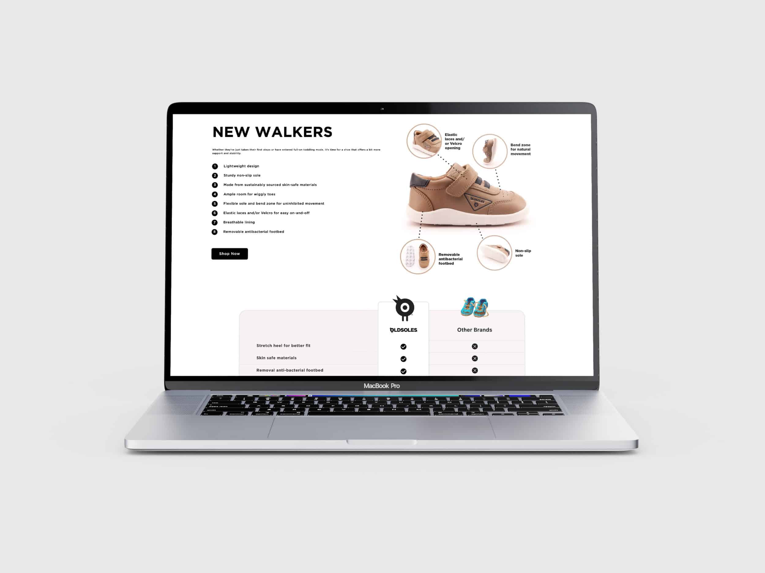 Creative Approach - Old Soles - Custom Website Developers Melbourne