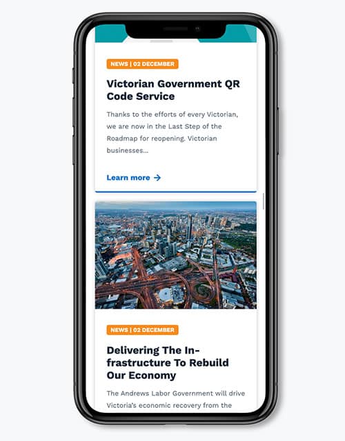 CCF Victoria Website