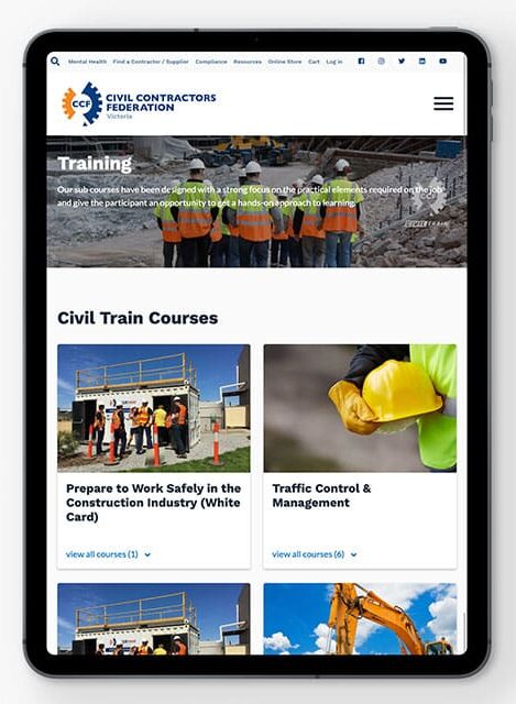 CCF Victoria Website