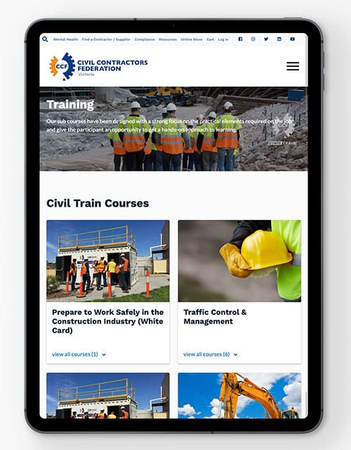 CCF Victoria Website