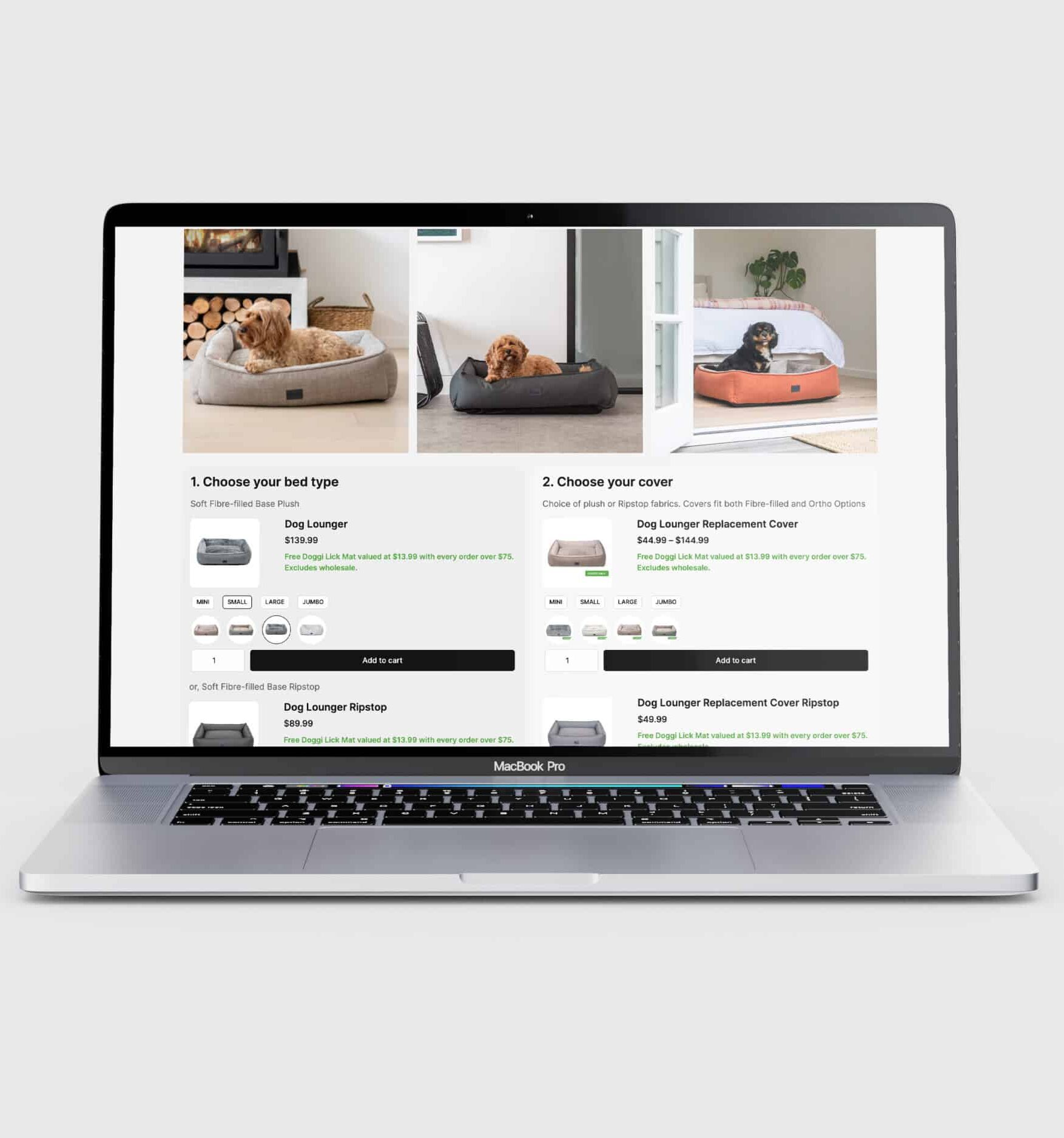 Creative Approach - Superior Pet Goods - Custom Website Developers Melbourne