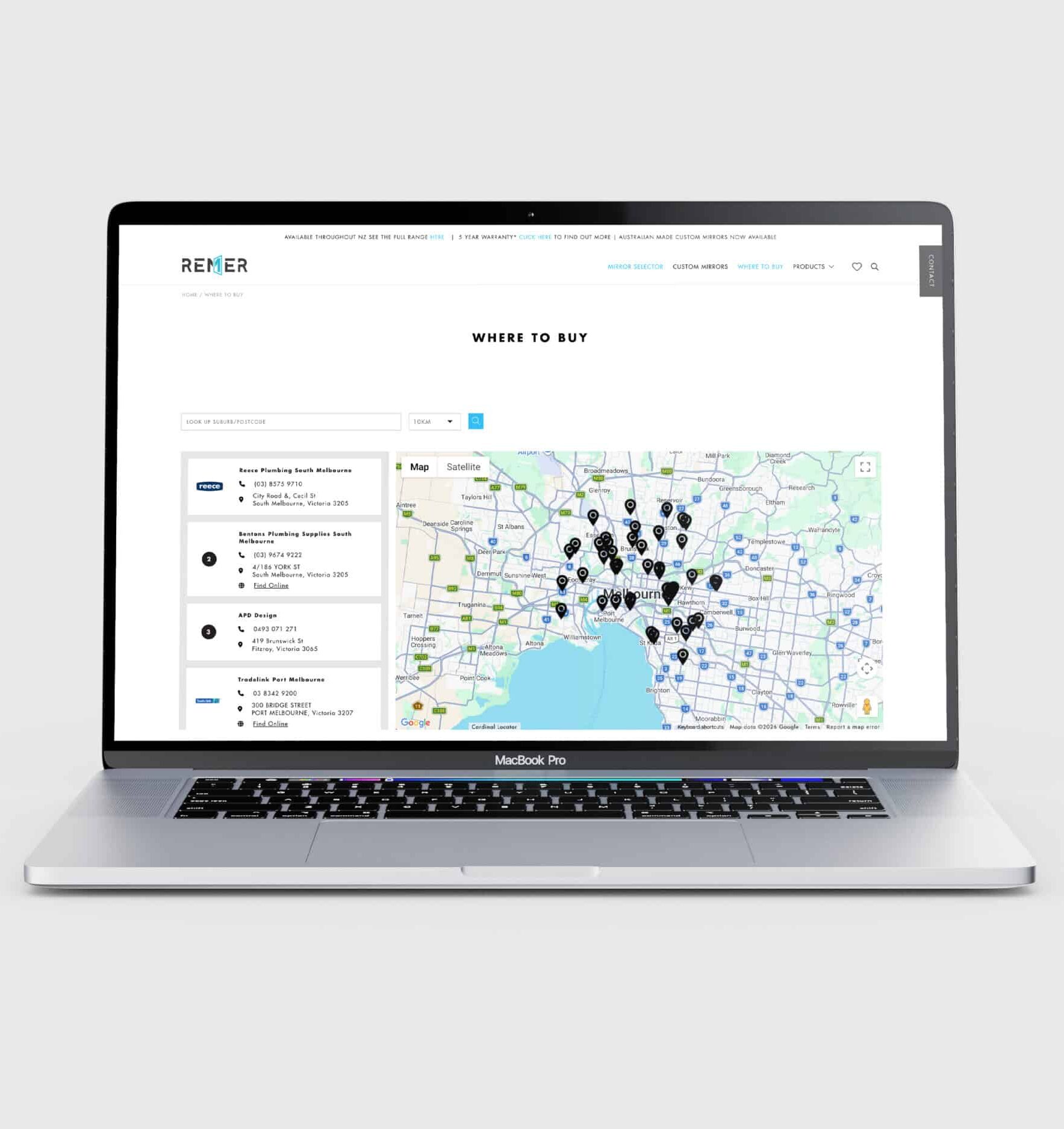 Creative Approach - Remer - Custom Website Developers Melbourne